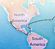 27 Night London to Los Angeles cruise