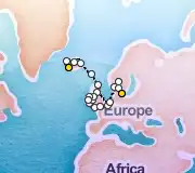 24 Night Reykjavik to Copenhagen cruise