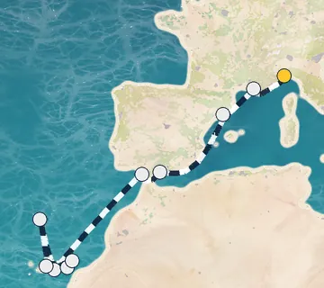 14 Night Savona to Las Palmas cruise