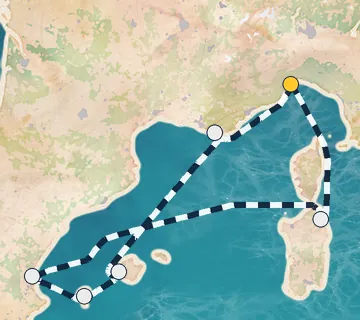 7 Night Savona to Savona cruise