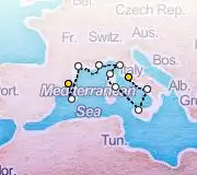 9 Night Barcelona to Rome cruise