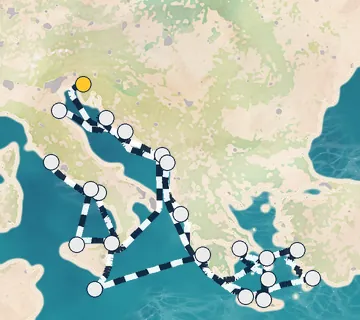 32 Night Trieste to Rome cruise