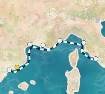 7 Night Barcelona to Rome cruise
