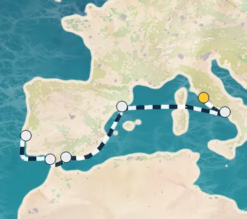 7 Night Rome to Lisbon cruise