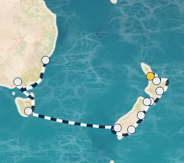 14 Night Auckland to Sydney cruise