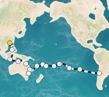46 Night Hong Kong to San Antonio cruise