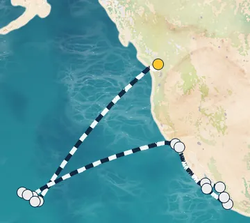 28 Night Vancouver to San Diego cruise