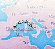 9 Night Rome to Barcelona cruise