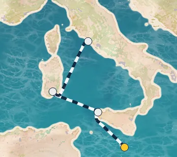 3 Night Valletta to Rome cruise