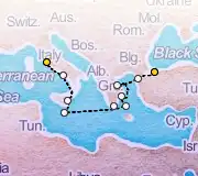 10 Night Rome to Istanbul cruise