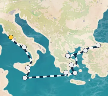 10 Night Rome to Istanbul cruise