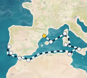 10 Night Barcelona to Lisbon cruise