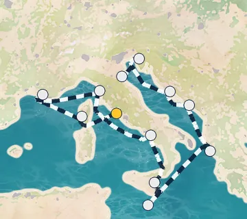 12 Night Rome to Ravenna cruise