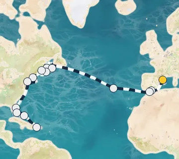 26 Night Barcelona to La Romana cruise