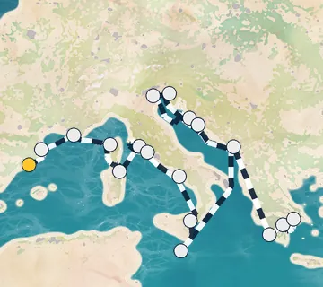 21 Night Barcelona to Athens cruise