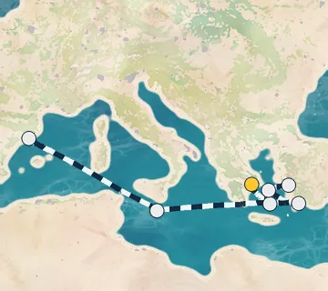 8 Night Athens to Barcelona cruise