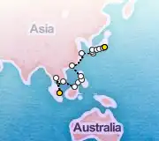 28 Night Singapore to Tokyo cruise