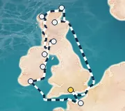 12 Night London to London cruise