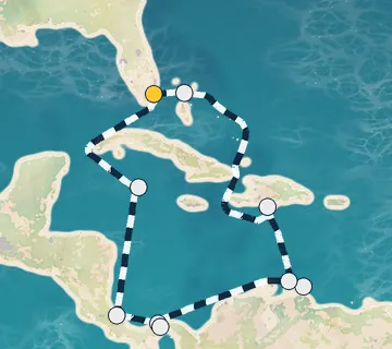 12 Night Miami to Miami cruise