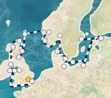 28 Night Greenwich to Stockholm cruise