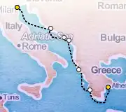 7 Night Athens to Venice cruise