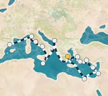 21 Night Athens to Barcelona cruise