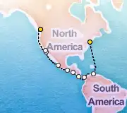 23 Night Vancouver to New York cruise