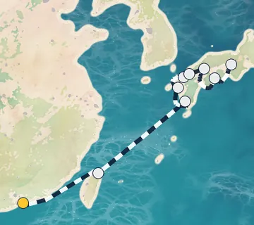 11 Night Hong Kong to Kobe cruise