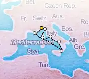 8 Night Savona to Savona cruise