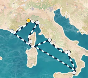 8 Night Savona to Savona cruise
