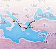 5 Night Athens to Bari cruise