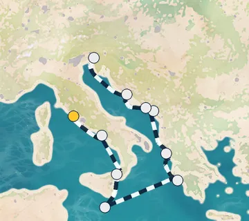 11 Night Rome to Monfalcone cruise