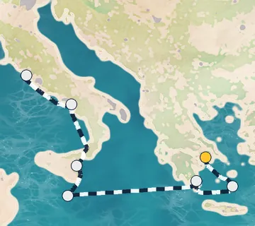 7 Night Athens to Rome cruise