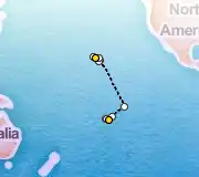 15 Night Papeete to Honolulu cruise