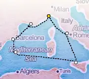 7 Night Savona to Savona cruise