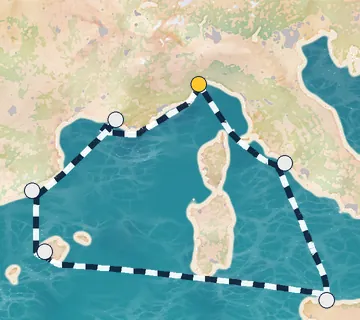 7 Night Savona to Savona cruise