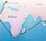 43 Night London to Hong Kong cruise
