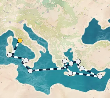 11 Night Rome to Athens cruise