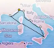 7 Night Savona to Savona cruise