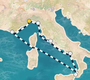 7 Night Savona to Savona cruise