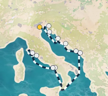 11 Night Venice to Rome cruise