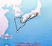 14 Night Tokyo to Tokyo cruise