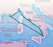 6 Night Rome to Rome cruise