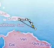 14 Night Fort-de-France to Fort-de-France cruise