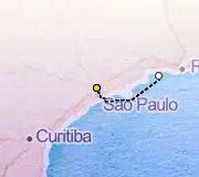 3 Night Sao Paolo to Sao Paolo cruise