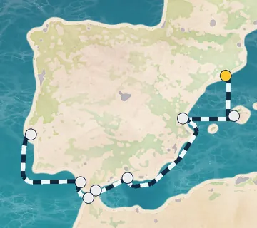 7 Night Barcelona to Lisbon cruise