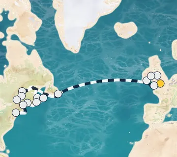 25 Night London to New York cruise