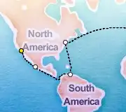 23 Night London to Los Angeles cruise