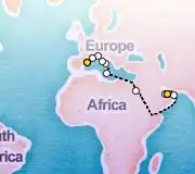 19 Night Abu Dhabi to Barcelona cruise