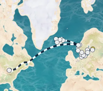 17 Night Helsinki to Reykjavik cruise